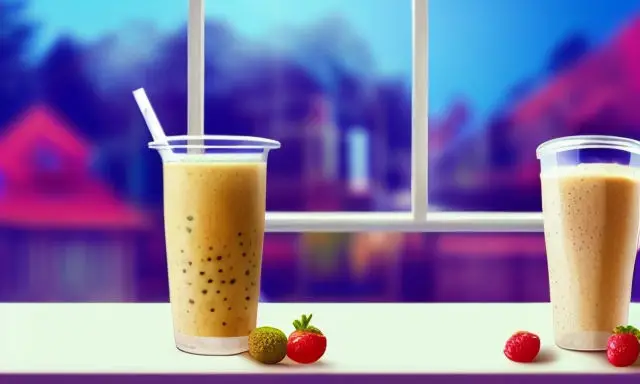 Bubble Tea Smoothie with Video