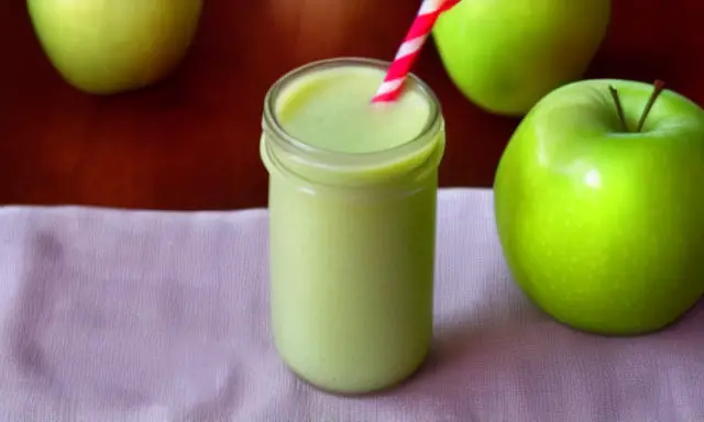 Granny Smith Apple Smoothie – Crisp and Healthy