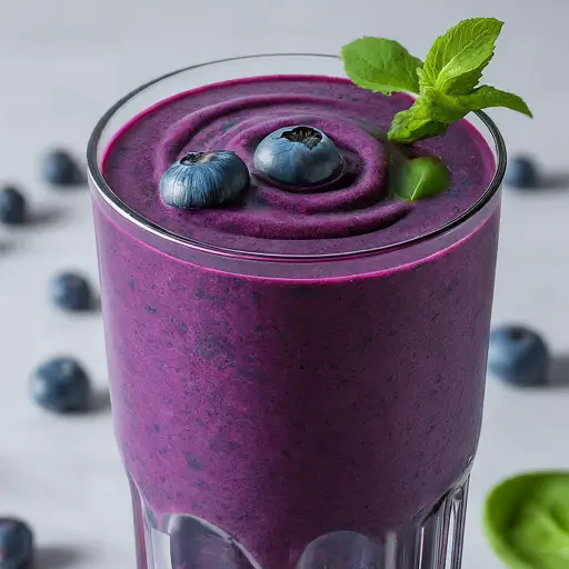 Blueberry & Spinach Smoothie for Dinner