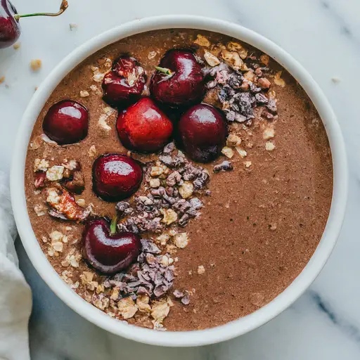 chocolate smoothie bowl