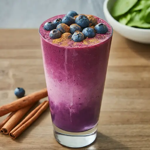 Berry Brain Booster Smoothie for Brain Fog