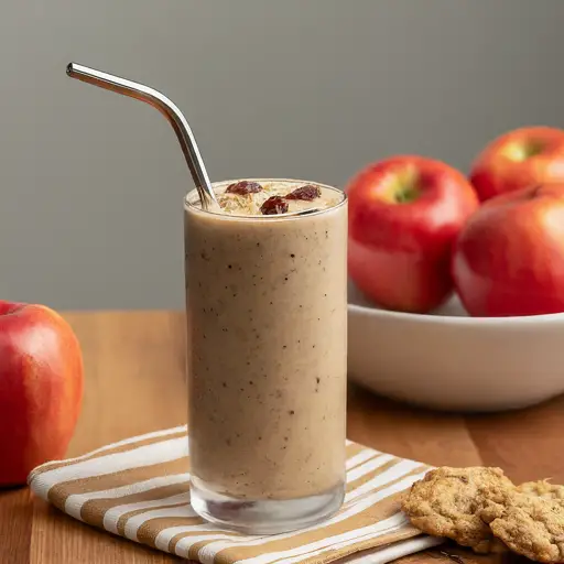 Apples and Oatmeal Breakfast Smoothie